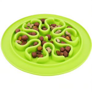 Alfombrilla de silicona para alimentación lenta de mascotas, 24 cm, para perros y gatos - Product Image 2