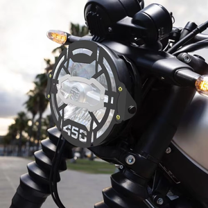 Pour Himalayan450 Guerrilla 450 : Nouvelle coque de protection de phare de <span class=keywords><strong>moto</strong></span>, écran de protection modifié, coque en filet, étanche - Product Image 5