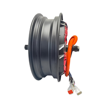 Moteur CC sans balais QSMOTOR 10 pouces V5 13000 WP haute performance à aimant permanent 3000 tr/min étanche IP67 72V pour vélo électrique
