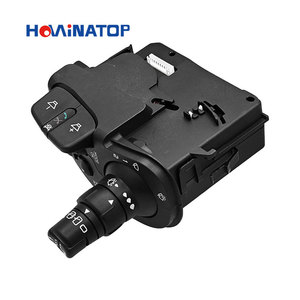 HOWINATOP <span class=keywords><strong>Interruptor</strong></span> Combinado de Limpiaparabrisas y Columna de Dirección 8201590631 7701068113 para Radio de Coche RENAULT CLIO III MODUS <span class=keywords><strong>KANGOO</strong></span> - Product Image 3