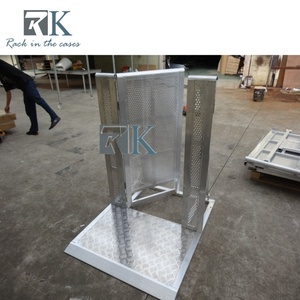 Barrera de Control de Multitudes de Aluminio Ligero, Barrera Antiexplosión para Partidos de Fútbol, Fácil de Instalar - Product Image 5