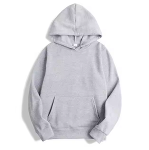 Pulls à capuche unisexes en molleton de polyester et coton pour le dropshipping et la vente en gros, personnalisables avec logo, noirs, unis et vierges, pour hommes - Product Image 3