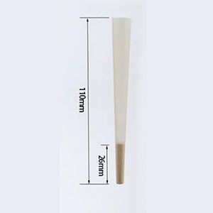 Papiers à rouler naturels bruns pré-roulés 1 1/4 avec logo personnalisé, cônes <span class=keywords><strong>Rizlas</strong></span>, rouleaux, enveloppes avec embouts, 100 pièces par boîte - Product Image 4