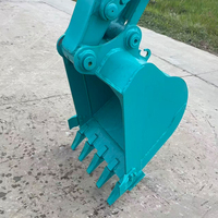 Excavator Mini Crawler Kobelco SK60 Bekas 6 Ton Asli Jepang, Mesin Penggali Hidrolik untuk Pekerjaan Konstruksi, Lanskap, dan Pembuatan Parit