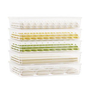 Boîte de <span class=keywords><strong>conservation</strong></span> pour raviolis, en plastique alimentaire moulé par injection, avec couvercle en <span class=keywords><strong>aluminium</strong></span>, capacité 1-3L - Product Image 2