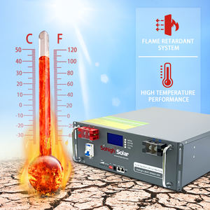 Batterie lithium-ion à décharge profonde <span class=keywords><strong>Sohigh</strong></span> LiBAT-48V100AH 12V/24V 300AH 100A avec chargeur 150A et longue durée de vie du cycle - Product Image 3