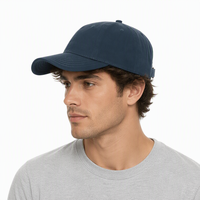 Casquette de baseball de style Richardson 436 de haute qualité, avec patch en cuir personnalisé, ajustable, non structurée, à 5 panneaux, pour homme