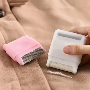 Nieuwe Dubbele Hoofd Lint Remover Haarbal Trimmer Fuzz Pellet Cut Machine Epilator Trui Kleding Scheerapparaat Wasserij