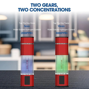 Bouteille d'eau à hydrogène SPE PEM avec logo personnalisé, 300 ml, générateur d'ions H2, usage domestique, fonctionnement en 5/10 minutes, alimenté par USB - Product Image 2