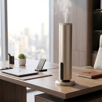 Diffuseur d'arômes intelligent de qualité professionnelle, finition métallique élégante, design moderne, contrôle intelligent de la vie intelligente, directement de l'usine