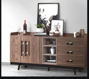 GQK ลูกบิดอะลูมิเนียมมือจับตัวทีสำหรับใช้งานกลางแจ้งสำหรับตู้แต่งตัวอุปกรณ์ห้องนอนโรงแรม-สำหรับใช้ในตู้เสื้อผ้า - Product Image 5