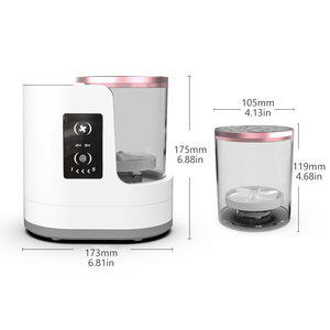 Nettoyeur de brosse de maquillage électrique portable rechargeable automatique avec dispositif de séchage - Product Image 3