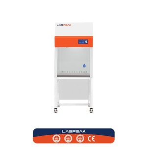 Mini hotte de laboratoire LABPEAK à flux d'air vertical, 1 filtre à charbon actif, vitesse d'air réglable, lampe UV, verrouillage de fenêtre pour laboratoire - Product Image 4