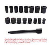 Kit d'outils universels d'alignement d'embrayage automobile 17 pièces avec composants en plastique et acier, aligneur de centrage