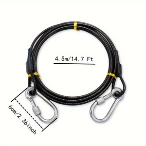 Fermaglio per cani resistente in acciaio inossidabile per tutti i tipi di cani facile da pulire e durevole - Product Image 2