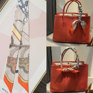 Opportunity Factory Luxury Petite Bufanda con volante Bonita bufanda cuadrada y pañuelo - Product Image 1