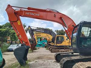 HITACHI ZX 210LC-3รถขุดมือสองผลิตจากประเทศจีนสภาพดีมีเวลาทำงานต่ำกว่าหลักปั๊มเครื่องยนต์มอเตอร์ตีนตะขาบ - Product Image 3