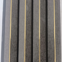 Panneaux muraux en composite bois-PVC de haute qualité, prix de gros, imperméables, décoratifs, pour l'extérieur