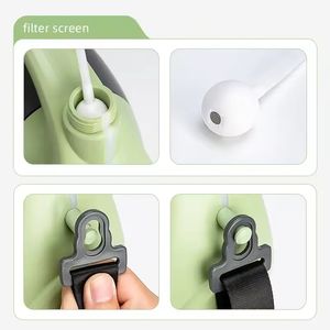 Pulvérisateur électrique de jardin à batterie <span class=keywords><strong>rechargeable</strong></span> de type C avec écran numérique, bandoulière à longue tige pour planter des matières plastiques - Product Image 6