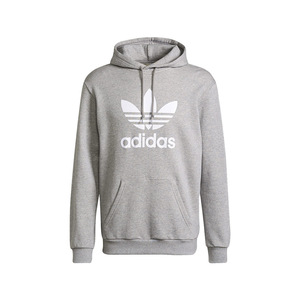 Adidas Originals trefoil ชุดออกกำลังกายผู้ชายสีเทา/ขาวฤดูใบไม้ร่วง & ฤดูหนาวจ๊อกกิ้งของแท้100% - Product Image 1