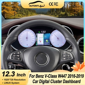 Navihua <b>for</b> <b>Car</b> Video Mercedes Benz V Class W447 <b>for</b> 2016-2019 <b>Car</b> Digital Cluster Dashboard Interior Upgrade Kit - Product Image 2