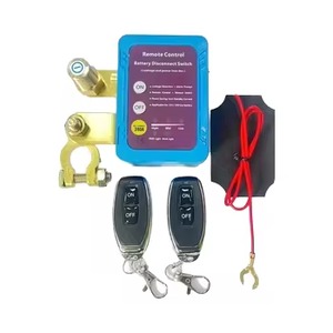 Interruttore di Disconnessione <span class=keywords><strong>Batteria</strong></span> Huanmao Core 12V 240A con <span class=keywords><strong>Telecomando</strong></span>, 2 Poli, ABS, Modello HMX-1141 per Auto - Product Image 1