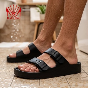 Chanclas/Pantuflas Flexibles de EVA con Dos Bandas Ajustables, Colores Personalizados, Soporte de Arco y Plantilla Acolchada para Uso Diario en el Hogar - Product Image 2