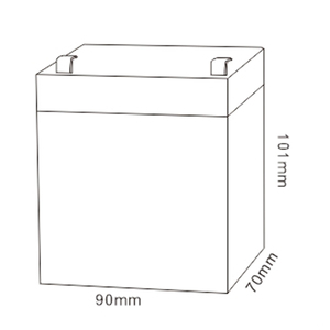 Mhb Ms4-<b>12</b> Factory Solar 12V 4ah 10hr 20hr Security Lead Acid Rechargeable UPS Battery for Security Camera - Product Image 2