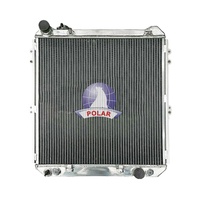 Radiateur en aluminium complet à 2 ou 3 rangées pour Toyota Hilux, fabriqué par des professionnels avec 26 ans d'expérience, vente en gros depuis l'usine de Guangzhou