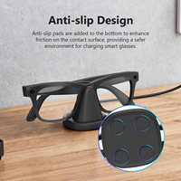 Accessoires de jeu pour Meta Ray-ban AI Glass, base de charge, station de charge rapide, dock