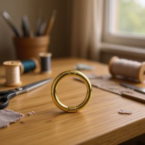 Portachiavi Ilan 35mm color oro per accessorio portachiavi - Product Image 3