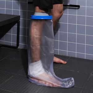 Penutup Perban Tahan Air dengan Cincin untuk Mandi Dewasa, Kaki Pendek, Dapat Digunakan Kembali, 100% Kedap Air, Pelindung Perban - Product Image 3