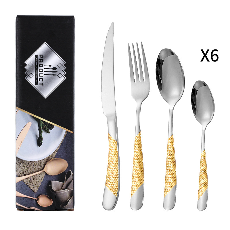 Or et argent 24pcs -- boîte de dentifrice
