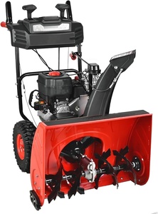 Souffleuse à neige multifonctionnelle à poussée manuelle/démarrage électrique, moteur à essence 212cc, petite chargeuse automotrice, garantie 2 ans - Product Image 3