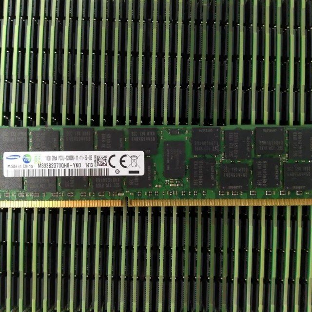 16G DDR3L 1600MHz ECC REG M393B2G70QH0-YK0/Q9 Server Memory