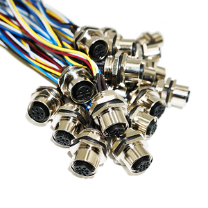 โรงงานความงามที่กำหนดเอง8ขา24AWG สายกับ <span class=keywords><strong>Jst</strong></span>/ GX16เชื่อมต่อลากสาย - Product Image 6