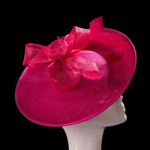 قبعة حفلات نسائية رائعة من Stock Derby قبعات زفاف عصرية شبيهة بأشكال السيناما - Product Image 5