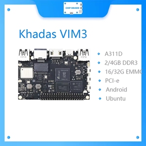 GGDX Khadas VIM3 SBC: SoC <span class=keywords><strong>Amlogic</strong></span> <span class=keywords><strong>A311D</strong></span> de 12nm con 5.0 TOPS NPU 3 Pro - Product Image 2