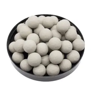 Inert Alumina Ceramic Packing Ball Porcelain Balls For Support Media 17-23% 92% 99% 3mm 6mm 10mm 13mm 19mm 25mm 30mm 38mm