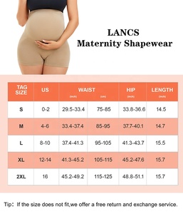 Abiti da donna personalizzati per la gravidanza in vita alta mutandine Shaperwear comodo <span class=keywords><strong>intimo</strong></span> <span class=keywords><strong>premaman</strong></span> senza cuciture - Product Image 6