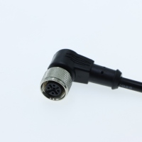 Connecteur de câble d'aviation M12 à 2, 3, 4, 6 broches en métal et plastique pour équipement industriel