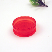 Broyeur à herbes en plastique à trois couches, prix de gros bon marché, logo personnalisé gratuit, 40 mm, 60 mm