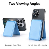 Étui de téléphone universel de luxe en cuir PU magnétique pour iPhone 18 Pro Max, porte-cartes, pochette mobile à clipser facilement