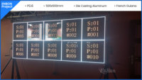 ENBON LED-Panel für Innen- und Außenbereich P2.6 P2.9 P3.9 Vollfarbig 8K Sonnenlicht-Lesbar IP65 Wasserdicht 3 Jahre Garantie Kirchen-LED-Display