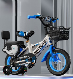 <span class=keywords><strong>Bicicletta</strong></span> Premium JJY per Bambini <span class=keywords><strong>con</strong></span> Ruote Luminose, Sedile Posteriore, Schienale in Rete, Stile Fat Bike - Product Image 3