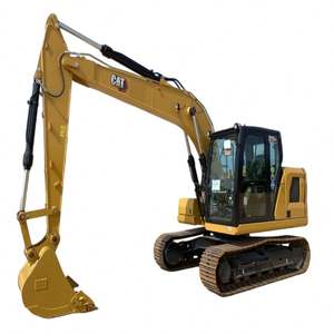 Excavadora de cadenas CAT313GC usada original de 12 toneladas de peso operativo con motor Cat, marca japonesa, en oferta. - Product Image 1