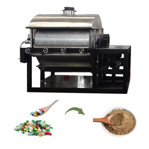 Secador rotatorio de tambor continuo de acero inoxidable con raspador de rodillo de calentamiento de conducción de vapor para procesamiento de alimentos - Product Image 6