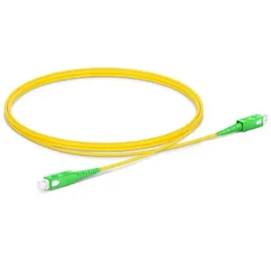 Puente de fibra óptica SCAPC Simplex Duplex SM MM Connector, cable de conexión Cable de conexión pigtail