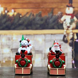 Nouveau produit : Décorations de Noël, train avec musique et lumière LED pour cadeaux de fêtes, décoration intérieure ou ornement de Noël - Product Image 3