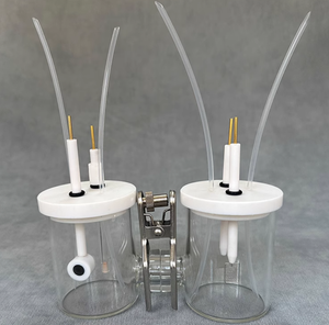 תא אלקטרוליטי מסוג H עם ממברנת יונים ניתנת להחלפה ועיצוב אטום מחומר זכוכית תוצרת סין - Product Image 4